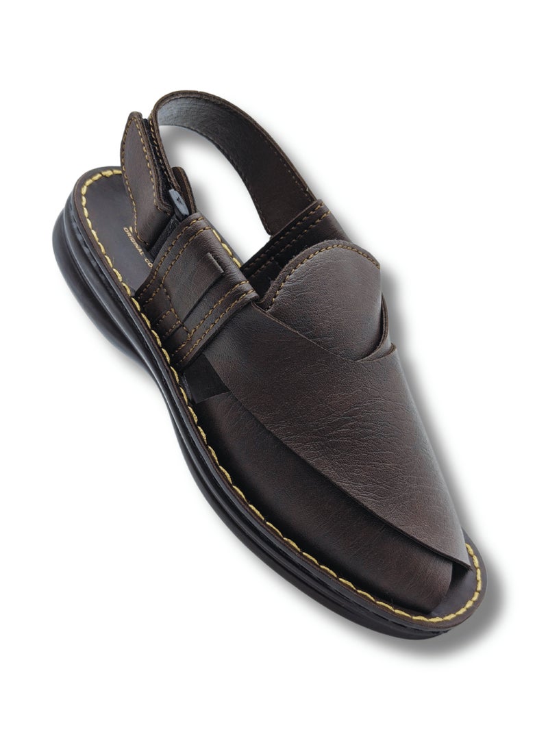 Aerosoft Men's Slippers P0808 Brown