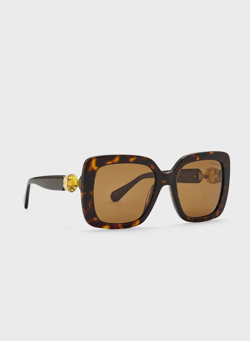 0Sk6001 Oversized Sunglasses