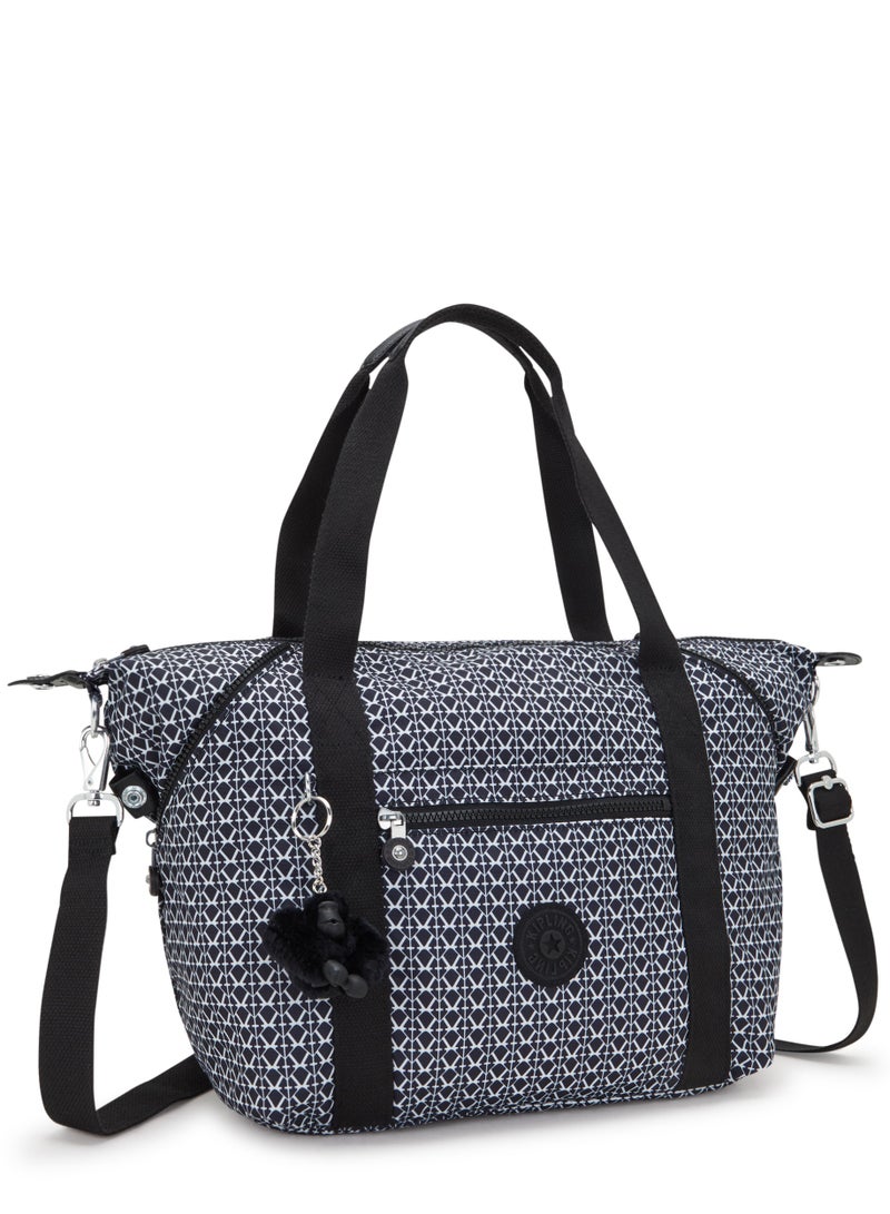 Kipling Art Medium  Tote (With Removable Shoulderstrap) Signature Print - I5991-DD2