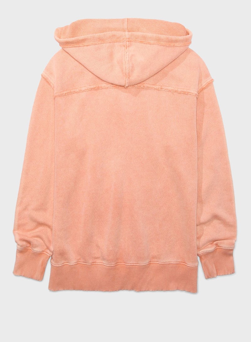 Zip Through Hoodie