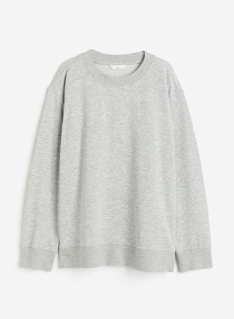 Crew Neck Oversized Sweatshirt