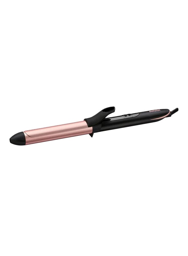 Hair Curler | 25mm Barrel For Versatile Styling | 6Temperature Settings For Customization &Rapid Heat-up Time | Ceramic Coating For Smooth Curls With Advanced Temperature Control | C451SDE Pink/Black