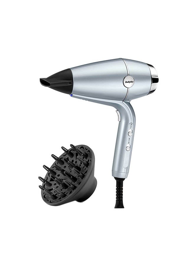 DC Hair Dryer 2100w | Advanced Plasma Ionic Technology & Lightweight For Easy Handling| Super HtDC Motor With 2.5m Swivel Ball Cord |Salon-quality Results At Home| D773DSDE Blue
