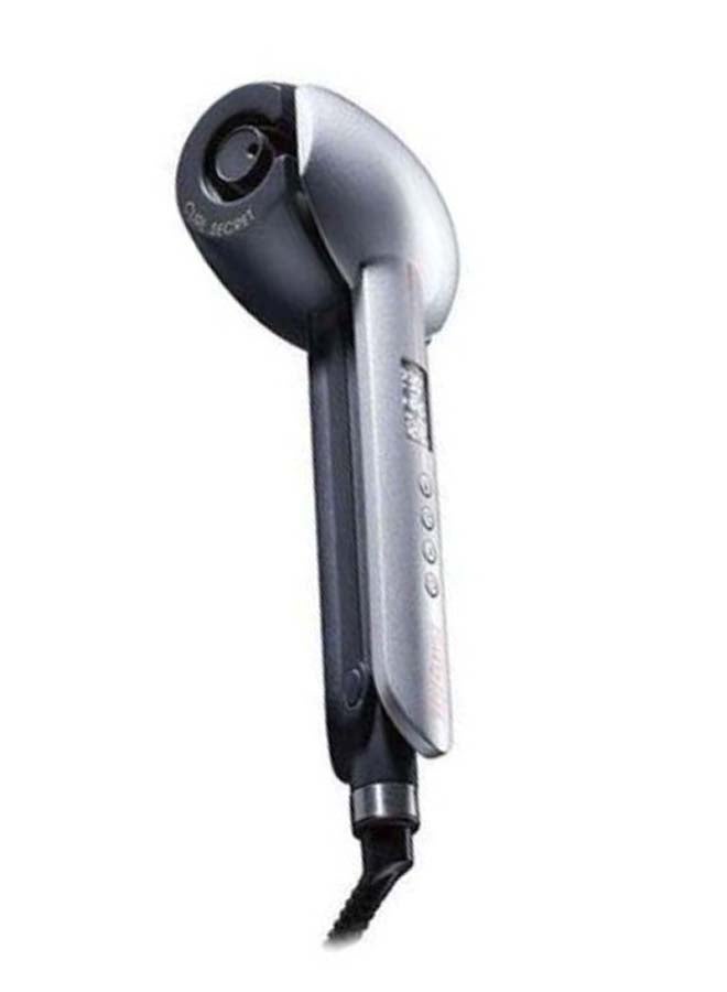 Hair Curler, Auto Curling Technology For Effortless Curls, Optimum Ionic And Ceramic Technology, Fast And Efficient Curling Performance And Salon-Quality Results At Home - C1600SDE, Silver Grey