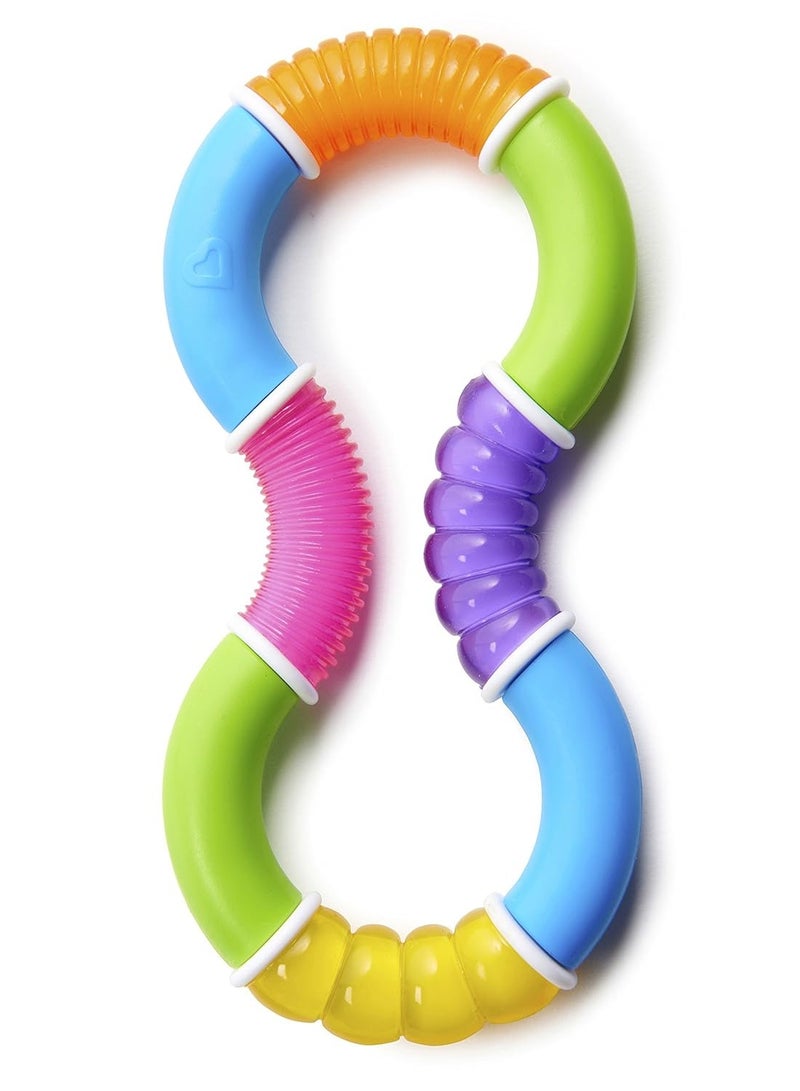 Twisty Figure 8 Baby Teether Toy Bpa Free 6+ Months