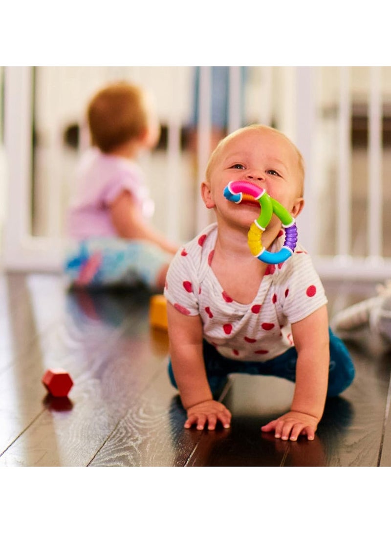 Twisty Figure 8 Baby Teether Toy Bpa Free 6+ Months