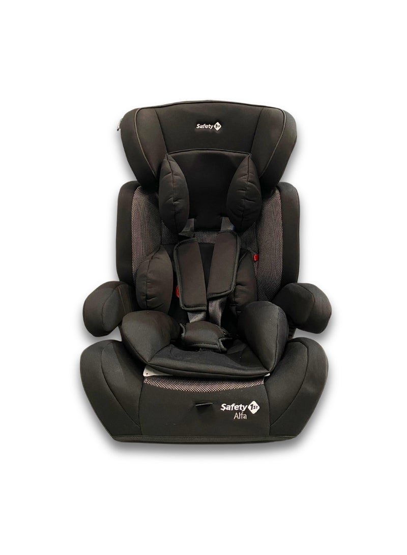 Alpha Child Car Seat Black