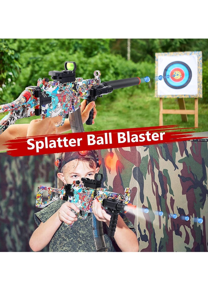 Gel Balls Blaster Mp5 Toy Gun Hydrogel Impact Game/Hydrogel- Ball Blaster Toy for Children's Outdoor Team Game Live CS Battles Cosplay