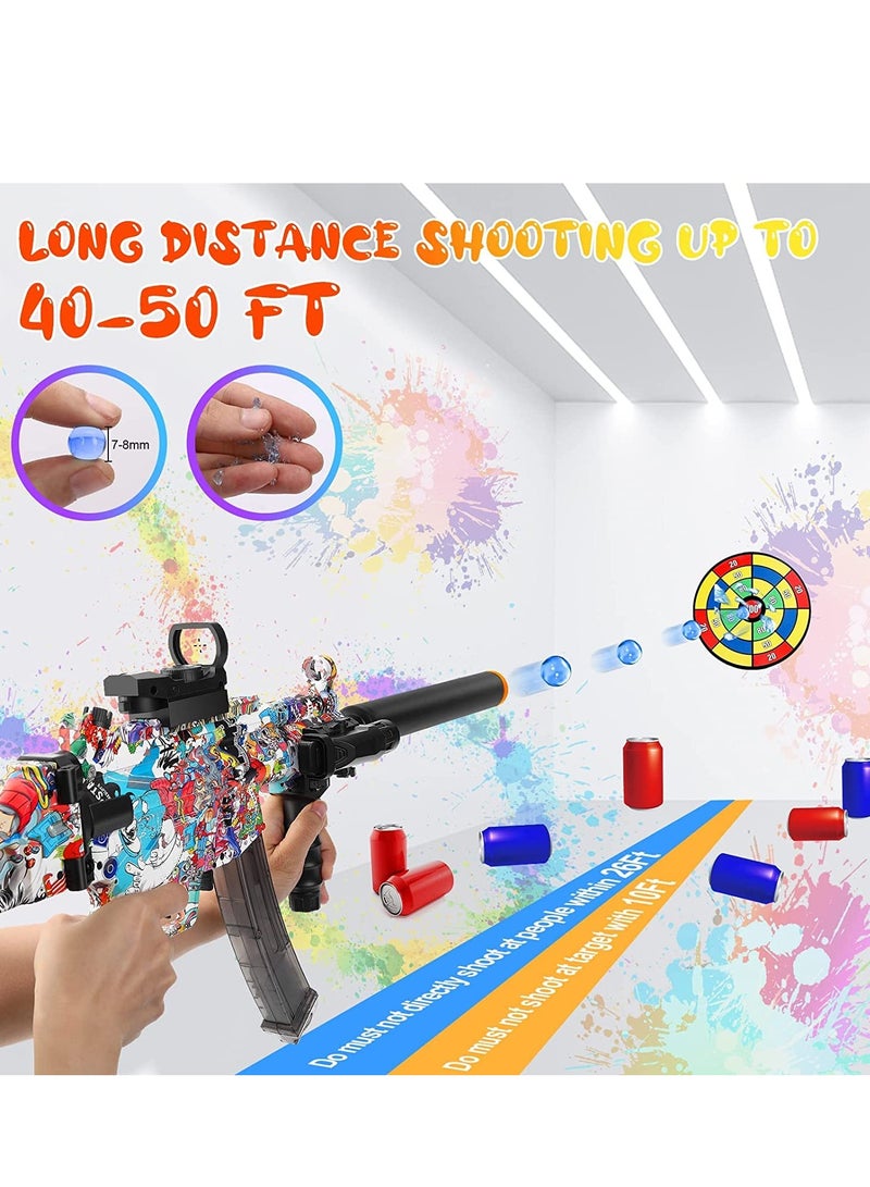 Gel Balls Blaster Mp5 Toy Gun Hydrogel Impact Game/Hydrogel- Ball Blaster Toy for Children's Outdoor Team Game Live CS Battles Cosplay