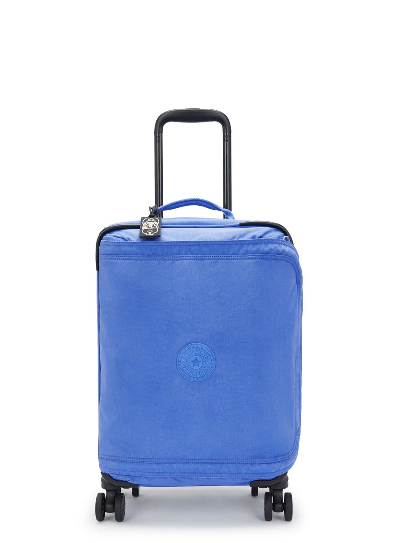 Kipling Spontaneous S Small Cabin Size Wheeled Luggage Havana Blue - I5508-JC7