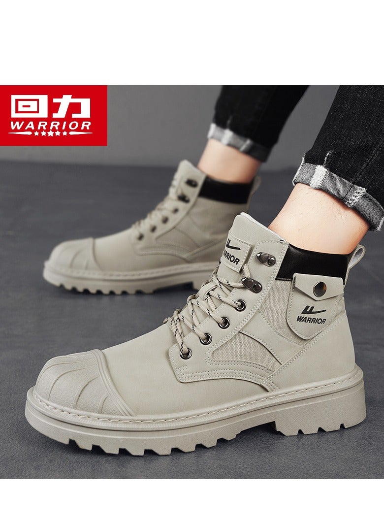 Men's High Top Outdoor Waterproof Casual Shoes Martin Boots