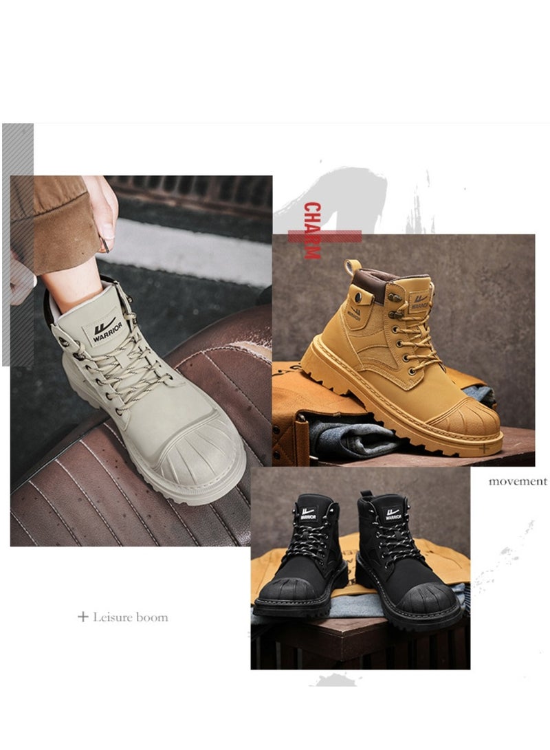 Men's High Top Outdoor Waterproof Casual Shoes Martin Boots