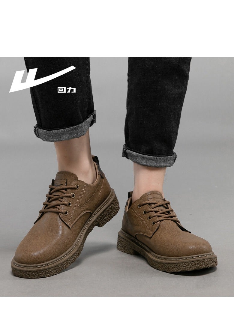 Men's Casual Shoes, Low Cut Retro Martin Boots