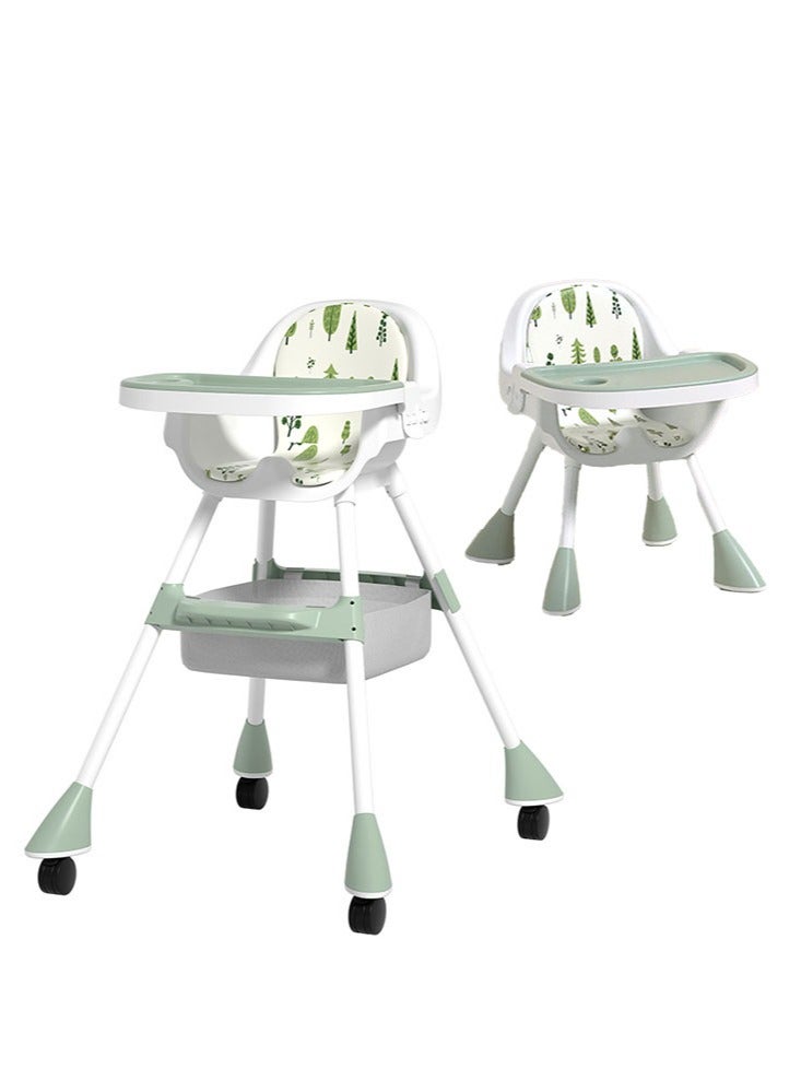 High Chair for Babies and Toddlers Booster Seat Adjustable Baby Highchair with Removable Tray Toddler Chair with Safety Harness