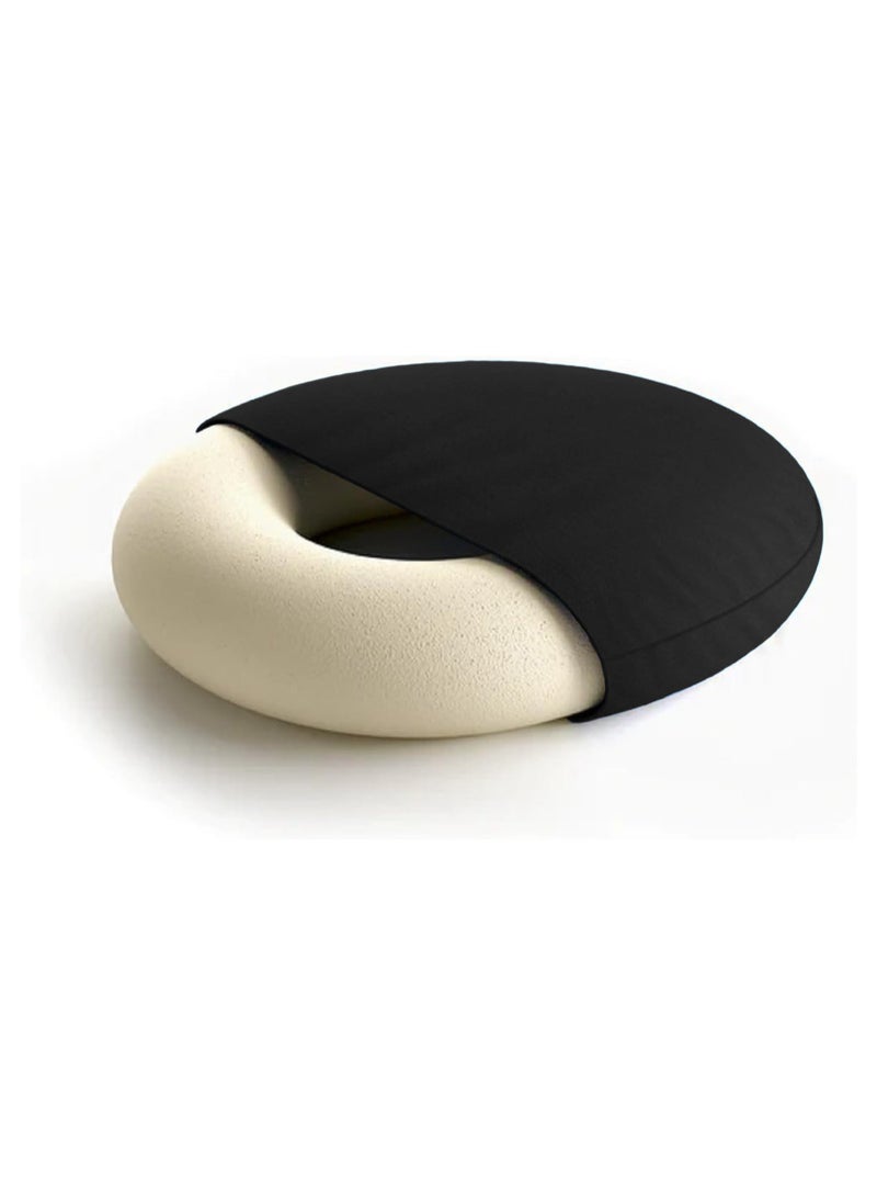 MoltyFoam Ring Cushion | Black