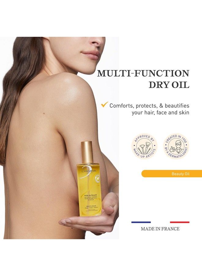 Beauty Facial Oil For Hair Face & Body 3.38 Fl Oz