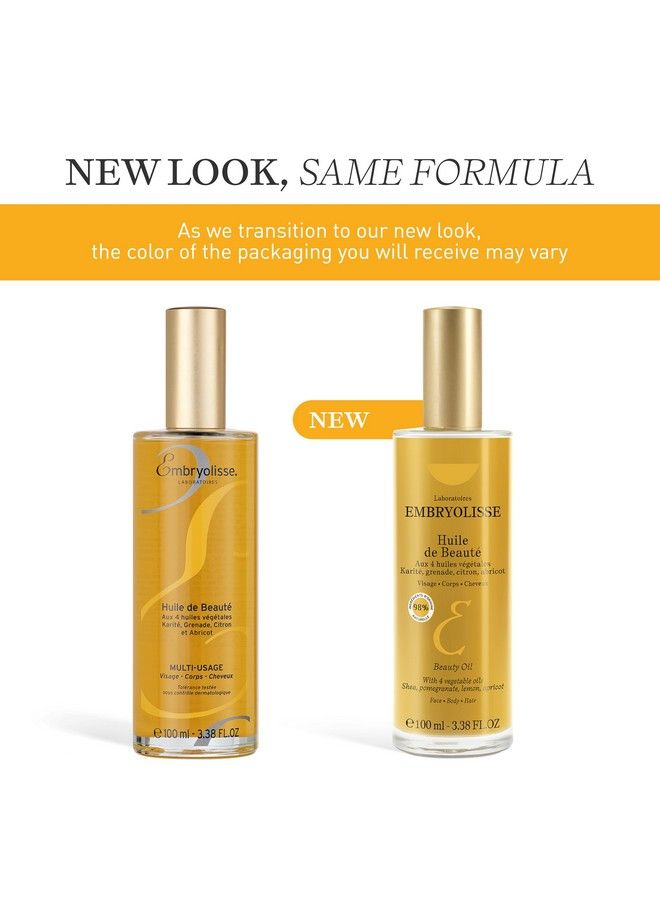 Beauty Facial Oil For Hair Face & Body 3.38 Fl Oz