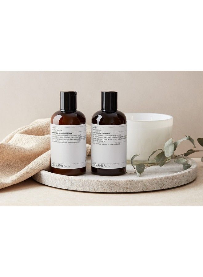 Natural Monoi Rescue Conditioner  Small Batch Vegan Clean Beauty 8.5 Fl Oz  250 Ml