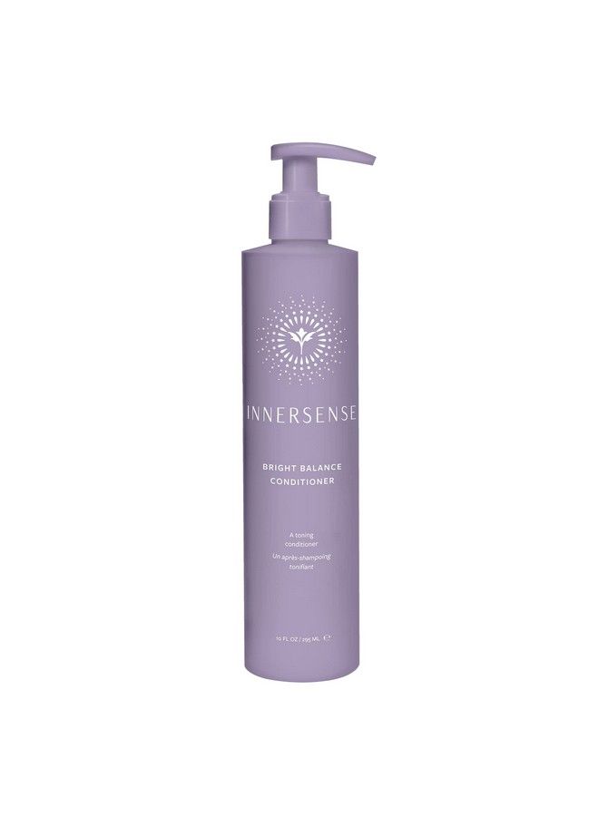 Organic Beauty  Natural Bright Balance Purple Toning Conditioner  NonToxic CrueltyFree Haircare 10 Fl Oz  295 Ml