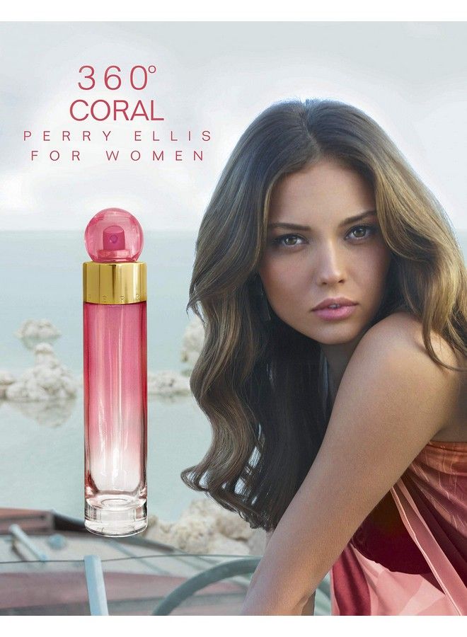 360 Coral For Women 6.8 Fl Oz Edp