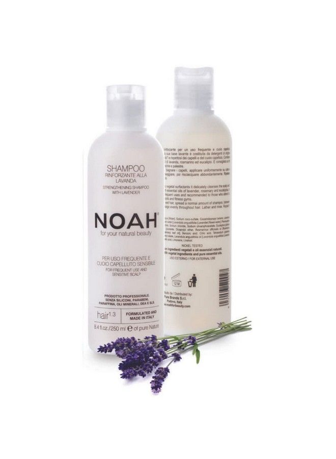 Noah Hair  1.3 Shampoo With Lavender And 2.1 Nourishing Conditioner With Mango Set  Hair Care For Natural Beauty  8.5 Fl.Oz 250 Ml Each