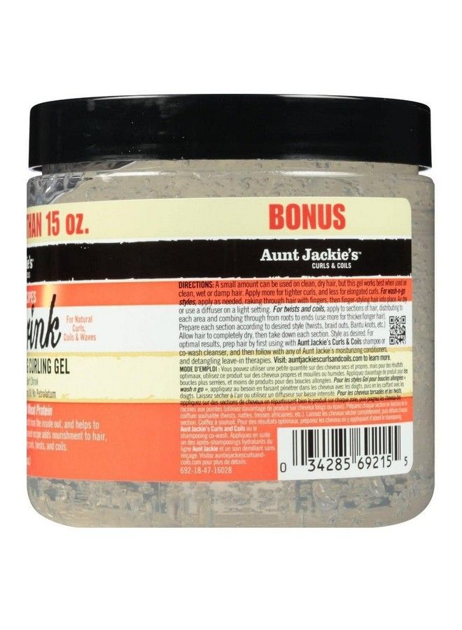 Don'T Shrink Flaxseed Elongating Curling Gel 15 Oz (Pack Of 2)