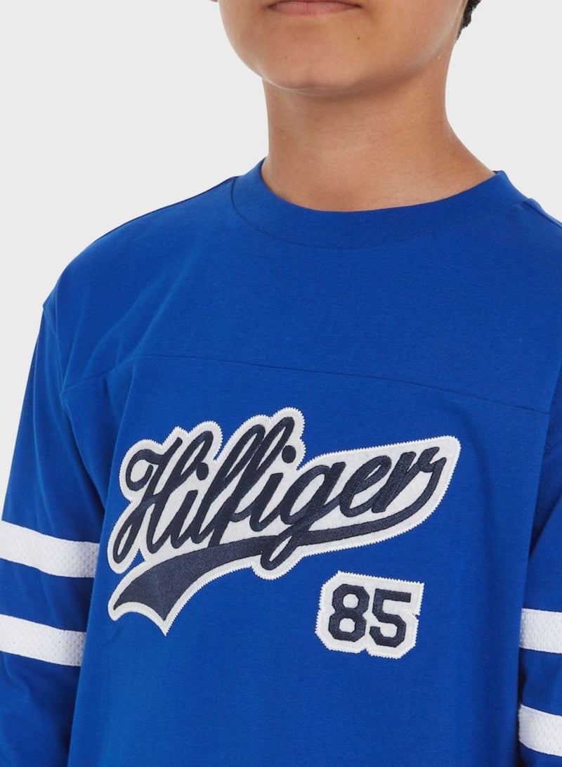 Kids Hilfiger Script Sweatshirt