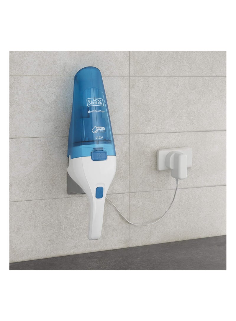 Dustbuster Wet And Dry Handheld Vacuum Cleaner 5.4 W WDC115WA-B5 Blue And White