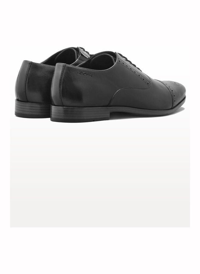 Comfortable Lace-Up Formal Shoes Black