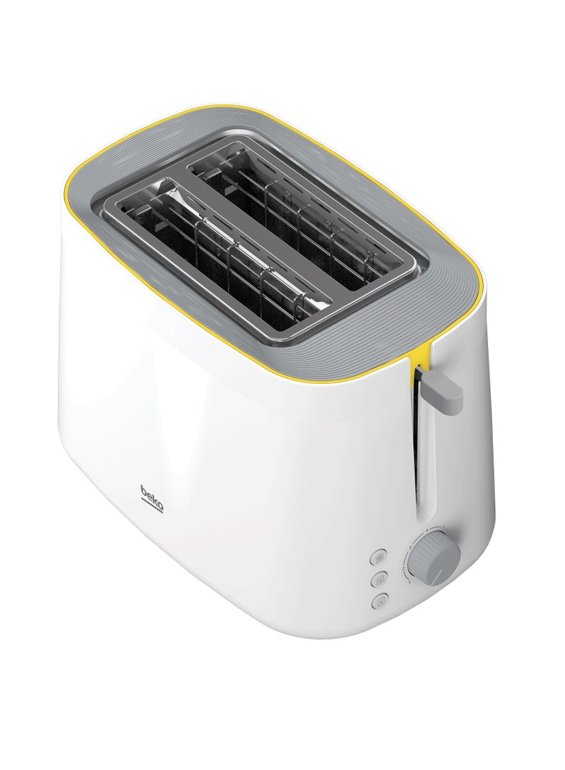 Glow Toaster, 2 Slices 800 W TAM4220W White