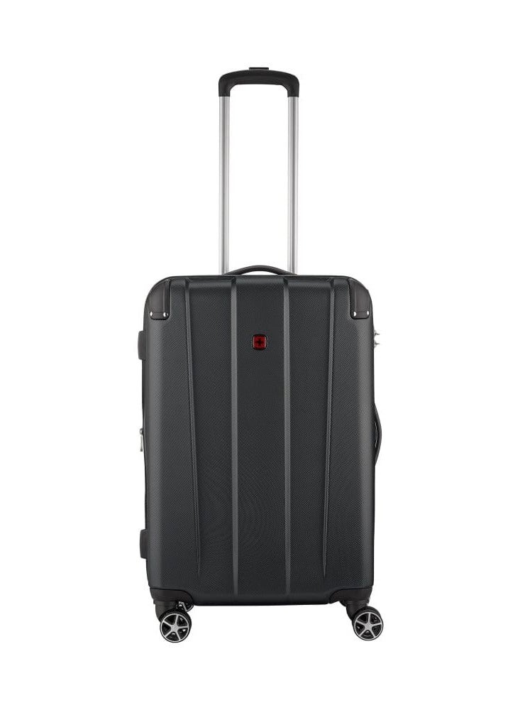 Wenger Protector Medium Hardside Expandable 67cm Check-In Luggage Trolley Black - 612363