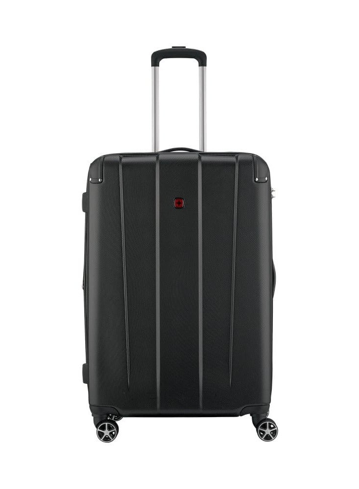 Wenger Protector Large Hardside Expandable 76cm Check-In Luggage Trolley Black - 612365
