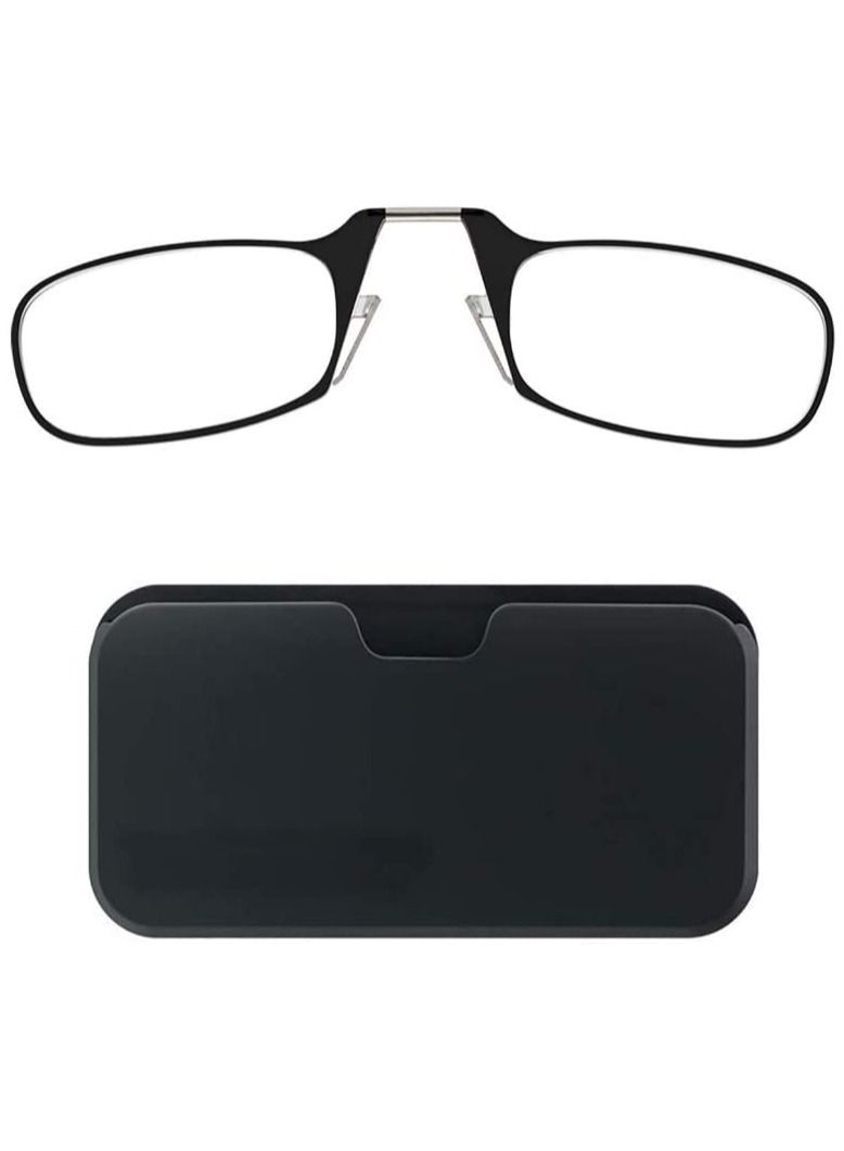 ThinOptics - Universal Pod Black with 1.0 Black Readers