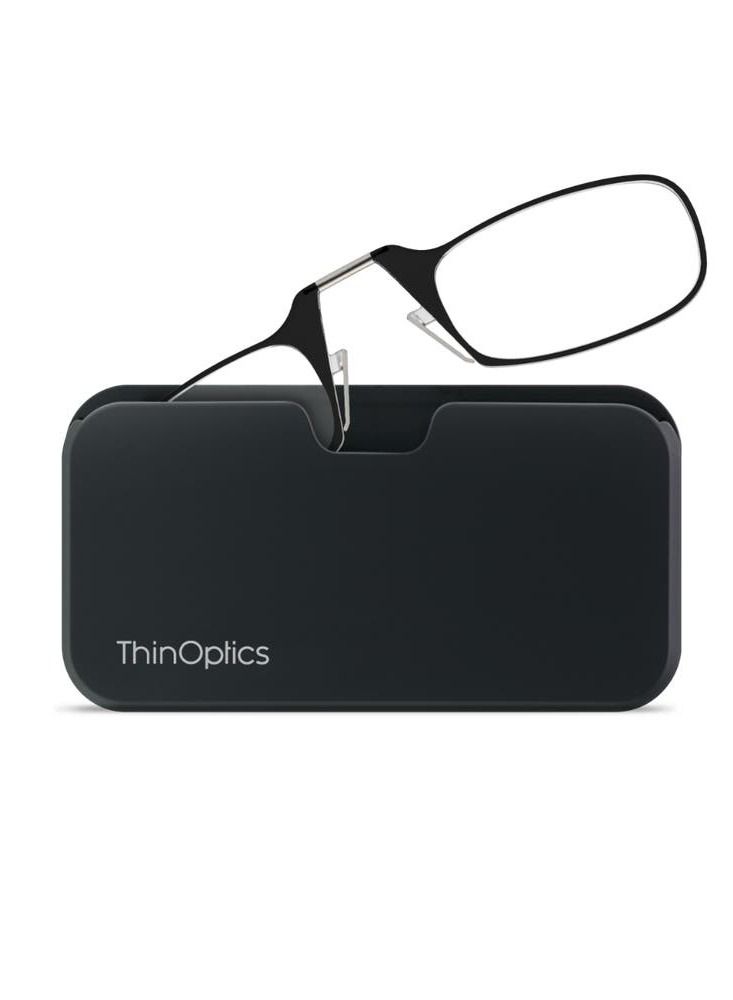 ThinOptics - Universal Pod Black with 1.5 Black Readers