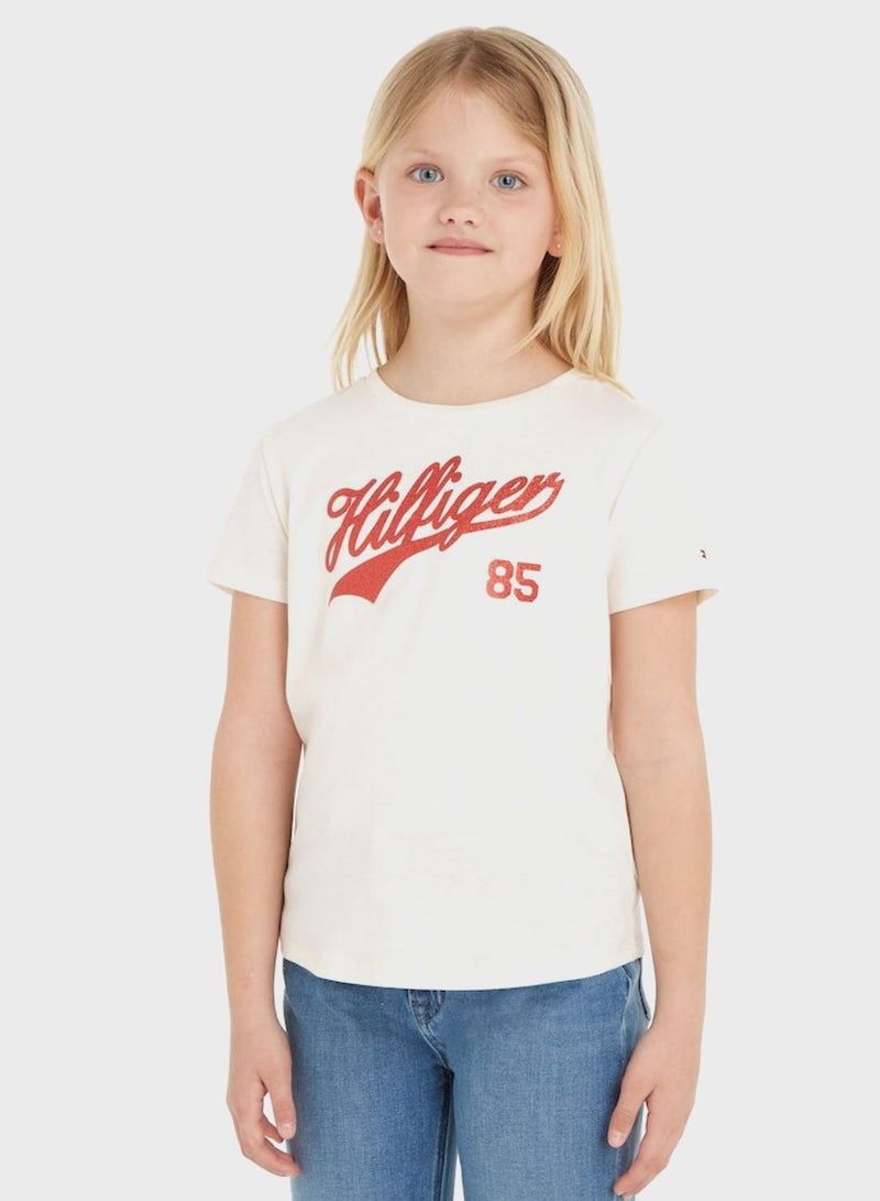 Kids Hilfiger Script T-Shirt