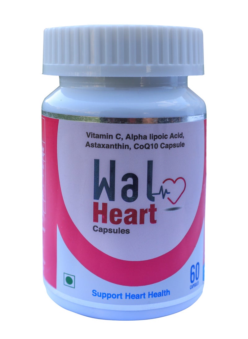Wal Heart Capsules, Vitamin C, Alpha Lipoic Acid, Astaxanthin