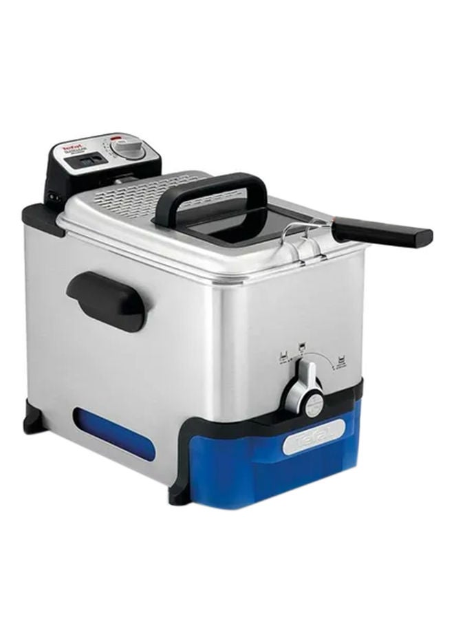 Oleoclean Pro Semi Professional Deep Fryer And Oil Purifier 3.5 L 2300.0 W SERIE F58-M2 Silver/Blue