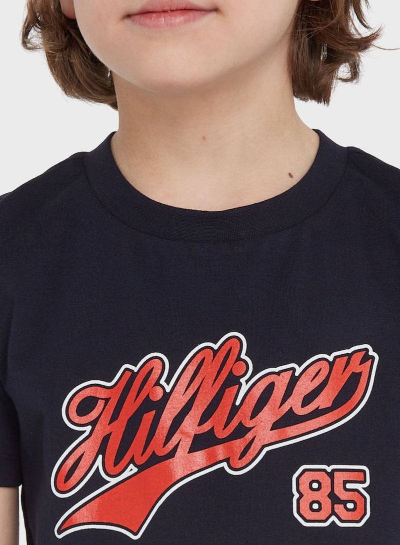 Kids Hilfiger Script T-Shirt