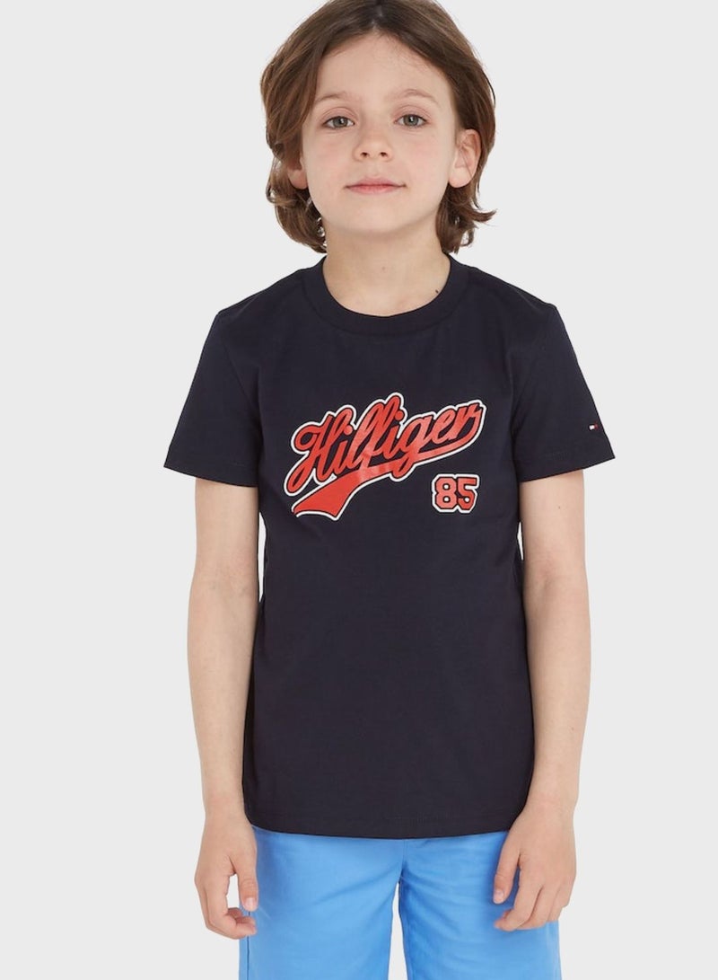 Kids Hilfiger Script T-Shirt