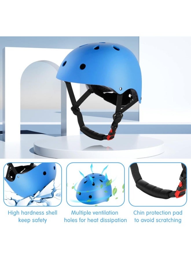 Top-rated 7-in-1 Kids Bike Helmet Set | Adjustable Safety Gear for Cycling, Skating, Skateboarding | Premium Protection for Boys and Girls (Ages 3-10) | Breathable, Easy-Clean, Strong Impact.