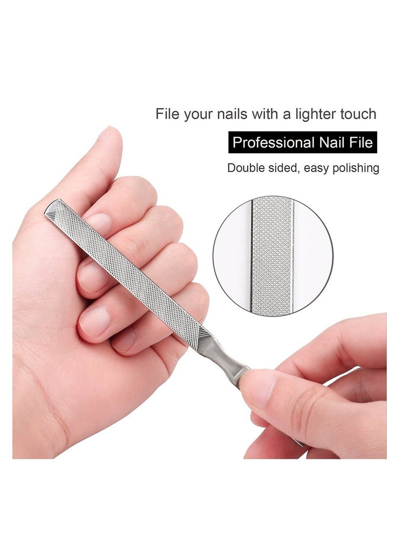 10Pcs/Set Ingrown Toenail Tools Kit, Nail Treatment Foot Tool,Ingrown Removal Correction Clippers, Surgery Grade File Lifter, Professional Pedicure Tool whit Storage Package