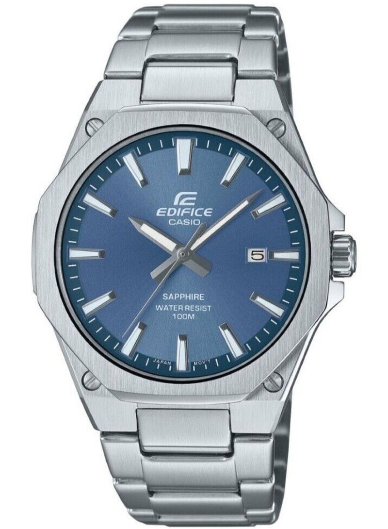 Edifce Stainless Steel Analog Blue Dial Men's watch EFR-S108D-2A