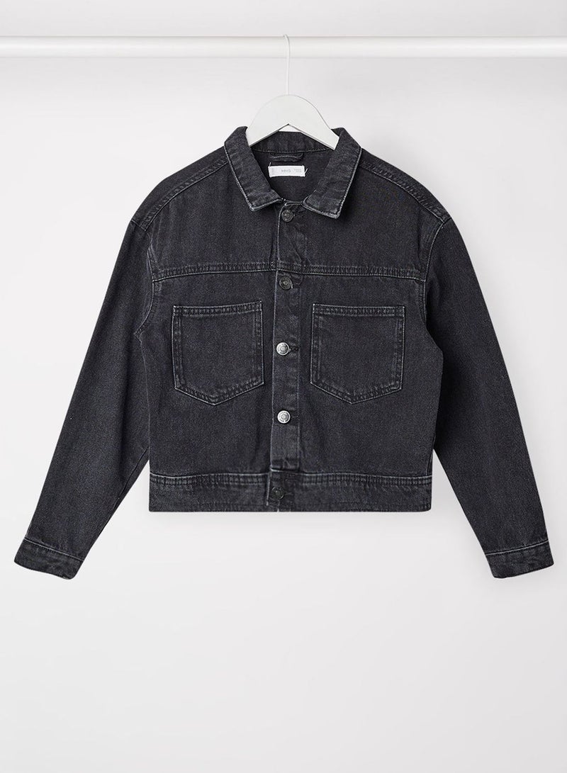 Youth Embroidered Detail Jacket