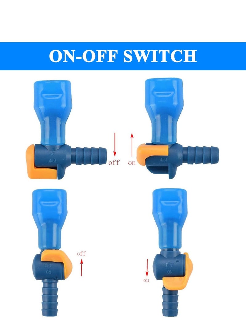 ON-Off Switch Bite Valve Tube Nozzle Replacement for Camping Hiking Hydration Pack Bladder