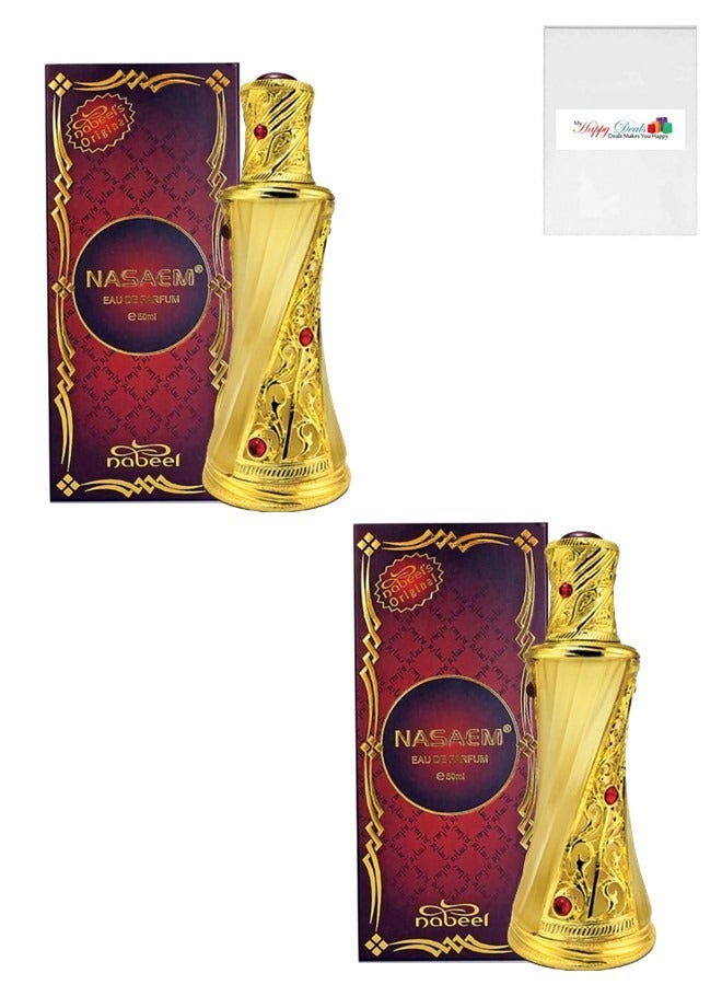 2Pcs Nasaem Eau De Parfum 50 ML