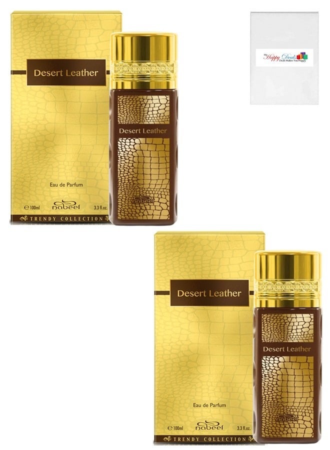 2Pcs Desert Leather Eau De Parfum 100 ML