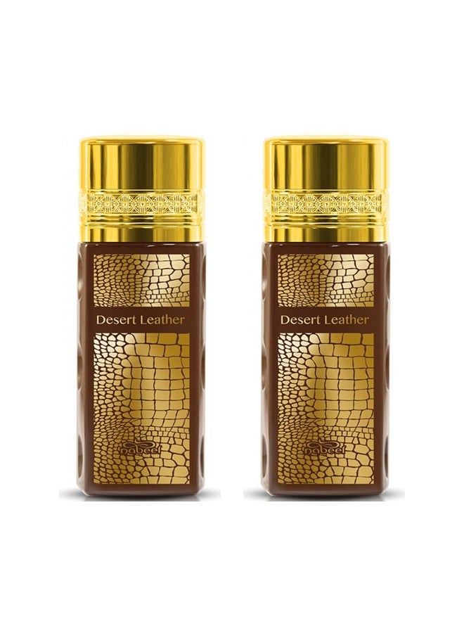 2Pcs Desert Leather Eau De Parfum 100 ML