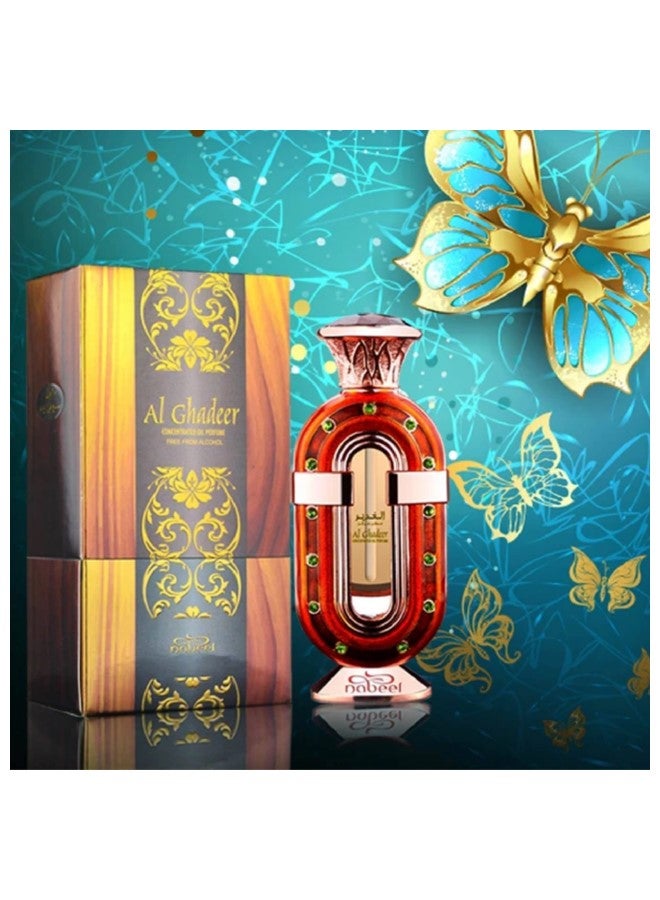 2Pcs Al Ghadeer 20 ML Oil Perfume