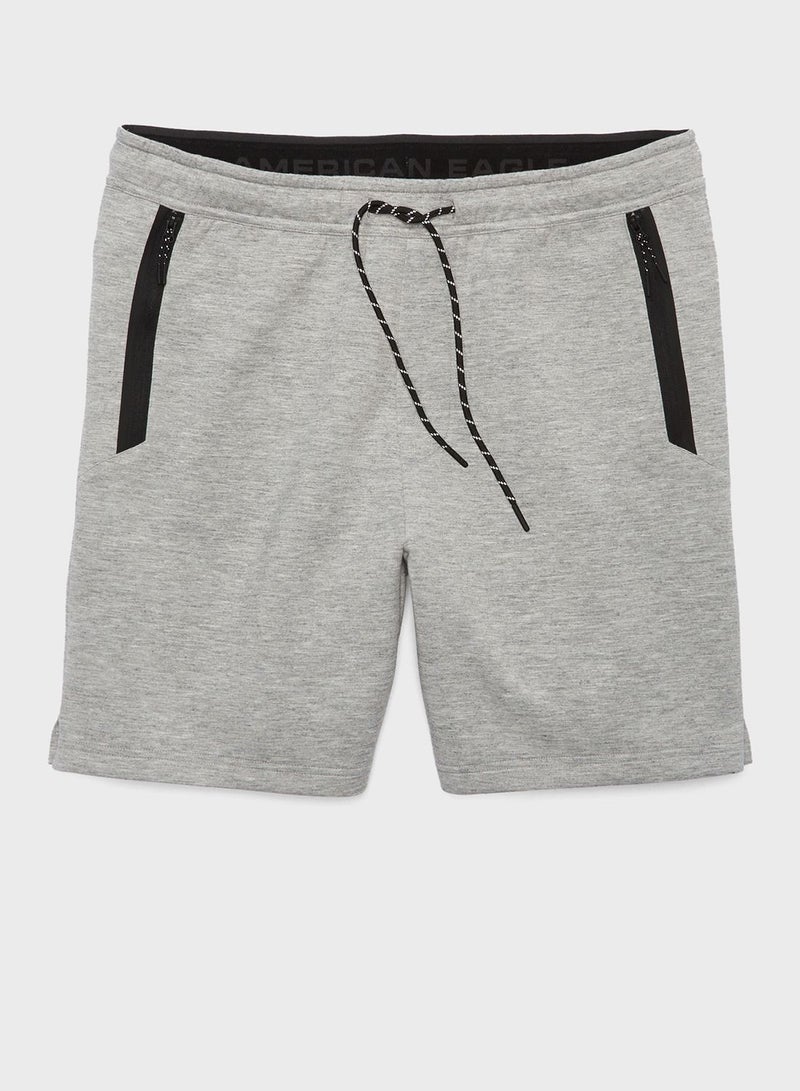 Drawstring Sweat Shorts