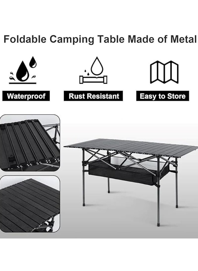 Folding Camping Table with Carrying Bags for Outdoor Camping Hiking Picnic Beach Fishing